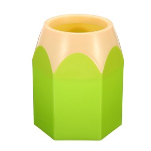 Unique Bargains Desk Cute Pencil Shape Pen Pencil Holders Cup 1 Pc - 1 of 4