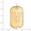 Black Bow Jewelry 14k Yellow Gold Villanova Wildcats NCAA Large Pendant - 2 of 3