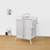 MaseiKar 2-Tier Laundry Hamper 110L Large Oxford Clothes Basket Sorter with, Lid and Sorting Cards for Clothes & Toys Storage - 4 of 4