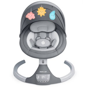 Jool Baby Nova Motorized Infant Baby Swing - Gray: Electric