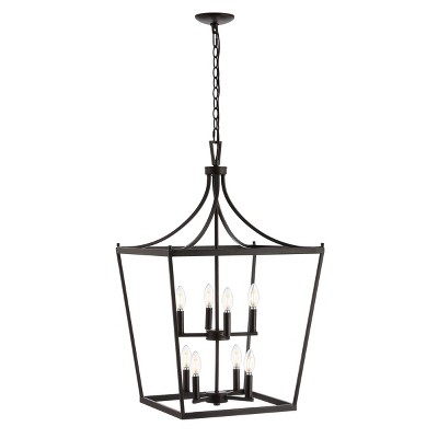Vallor 8-Light Oil Rubbed Bronze LED Pendant