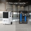 Moiswell Commercial Dehumidifier with Pump - Covers Large Spaces up to 7,500-8,000 Sq Ft - 2 of 4