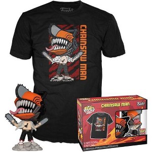 Funko - FUNKO POP! & Tee: Chainsaw Man Leaping, 2XL - 1 of 2