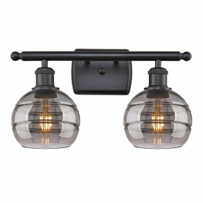 Rochester - 2 Light Bath Vanity In Industrial Style-8.88 Inches Tall and 15.88 Inches Wide