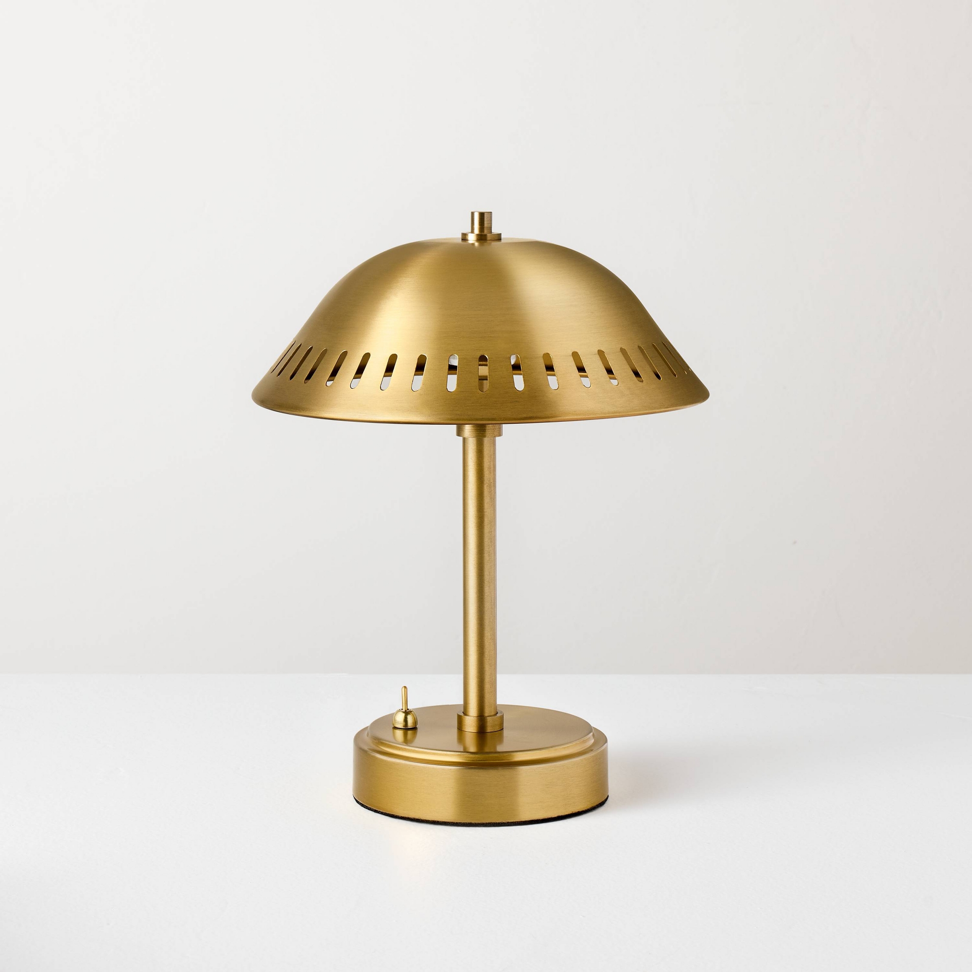 Portable Table Lamp Brass (Includes LED Light Bulb) - Hearth & Hand™ with Magnolia