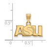 Black Bow Jewelry 14k Yellow Gold Arizona State Sun Devils NCAA Small Pendant - 2 of 3