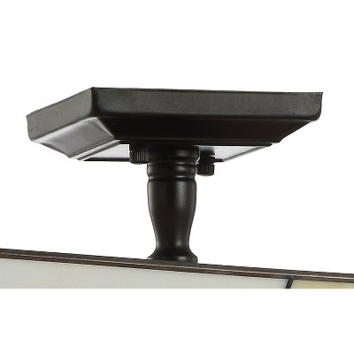 Elegant Cream Glass Drum LED Ceiling Flush Mount with Crystal Embellishment