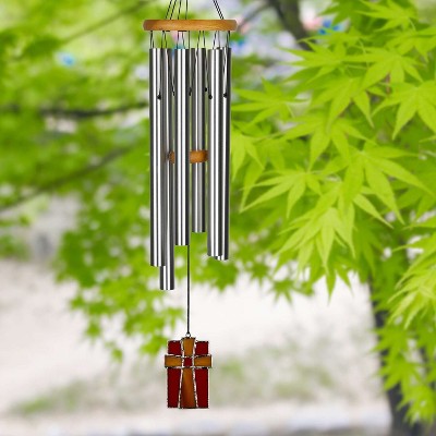 Woodstock Windchimes Original Amazing Grace Chime, Wind Chimes For Outside, Wind Chimes For Garden, Patio, and Outdoor Decor, 28"L