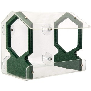 JCS Wildlife Geometric Diner 9 Window Feeder - 1 of 3