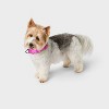 Basic DTM Adjustable Length and Reinforced Stitching Dog Collar - Pink - Boots & Barkley™ - 3 of 3