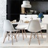 Yaheetech Modern Dining Chairs with Natural Beech Wood Set of 4 - 3 of 4