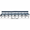GoTEAM! Multi Seat Portable Folding Team Bench - 2 of 4