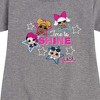 Girls' - LOL Surprise! - Time to Shine Graphic Short Sleeve Fleece Dress - 2 of 4