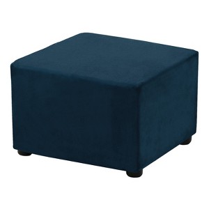 Unique Bargains Elastic Living Room Bedroom Square Foot Stool Cover - 1 of 4