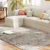 HOMCOM Machine Washable Area Rug, Non-Slip Traditional Flower Print Floor Carpet for Living Room, Bedroom, Dining Room - 4 of 4