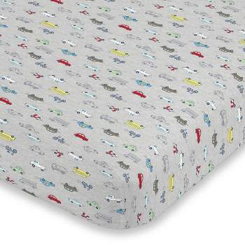 Carter's Busy Cars and Bikes Super Soft Fitted Crib Sheet