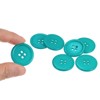Unique Bargains Resin Craft Snap Round Flat 4-Hole Sewing Buttons 50 Pcs - 4 of 4