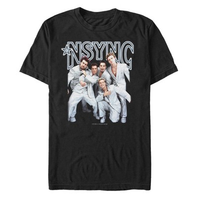 Men's NSYNC Matching White Suits T-Shirt