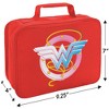 Wonder Woman Pastel Logo Insulated Soft Sided Lunch Box - 2 of 4