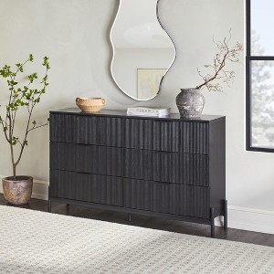 Saracina Home 6 Drawer with Fluted Fronts Dresser - 1 of 4