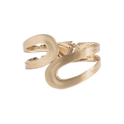 SOHI Women's California Gold Minimal Metallic Bracelet
