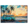 Art Remedy Old School Spring Break Colorful Coastal Wall Art Unframed - 4 of 4