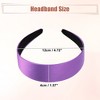 Unique Bargains Girl's Satin Headband 1.57" Wide 1 Pc - 4 of 4