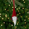 Northlight 6” Santa Gnome with Hat Ornament Christmas Ornament- Gray/Red - 2 of 4