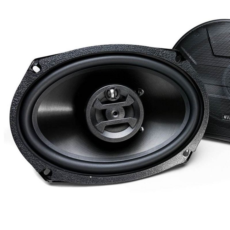 Hifonics Zeus 800 Watt 6 x 9 Inch 3 Way Car Audio Coaxial Speakers Pair ZS-693, 2 of 7