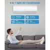 36,000 BTU Mini Split AC, 19 SEER2 Wall Mounted AC with Heat Pump & Installation Kits - 3 of 4