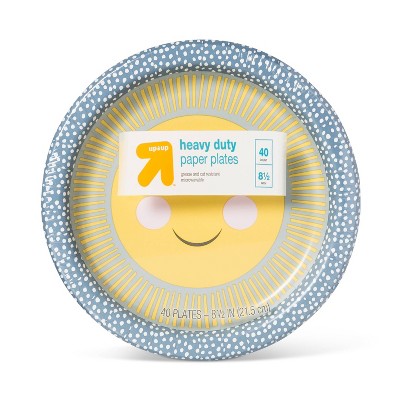 Kids Printed Paper Plate 8.5" - 40ct - up & up™