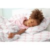 Sweet Jojo Designs Girl Queen Sheet Set Ballerina and Ballet Bows Pink and White 4pc - 3 of 4