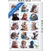 Trends International PD Moreno - Play Cats Framed Wall Poster Prints - 3 of 4