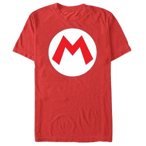 Men's Nintendo Mario Circle Icon T-Shirt - 1 of 4