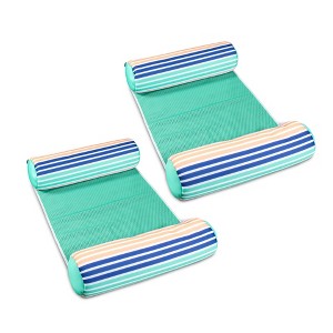 Big Joe Noodle Sling, No Inflation Needed Pool Seat with Armrests, Quick Draining Fabric - 1 of 4