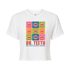 Women's - Disney - Dr. Teeth & The Electric Mayhem Tour Cropped Graphic T-Shirt - 1 of 4