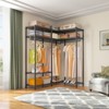 VIPEK L30 Corner Closet System L Shaped Garment Rack L Corner Clothes Rack Freestanding Wardrobe Closet Rack Heavy Duty Wire Clothing Rack - 4 of 4