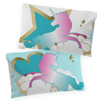 Afro Unicorn Kids' Pillowcase