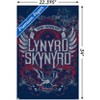 Trends International Lynyrd Skynyrd - Navy Logo Unframed Wall Poster Print White Mounts Bundle 22.375" x 34" - 3 of 4