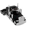 Peterbilt 589 Truck with 72 Inch Sleeper Black 1/87 (HO) Scale Plastic Model Car by HO Logistics - 4 of 4