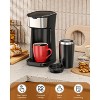 R.W.FLAME Single Serve Coffee Maker--Fast Brewing with Grounds and Tea Bags (Not for K-Cups), Includes 14oz Travel Mug, One-Touch Operation - 4 of 4