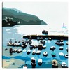 35" x 35" Boats by Bethann Lawson Unframed Wall Canvas - Masterpiece Art Gallery: Bedroom Decor, Vertical Canvas - 2 of 4