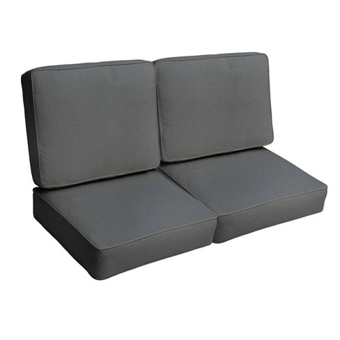 Sunbrella 60 x 19 x 3 Outdoor Corded Bench Cushion - Sorra Home