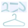 REGALWOVEN Durable Space Saving Plastic Colorful Clothes Hangers 10 Pcs - 3 of 4