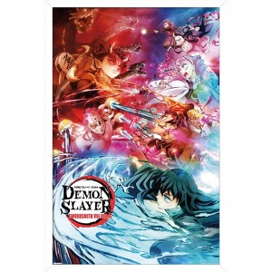 Trends International Demon Slayer: Swordsmith Village - Key Art 2 Framed Wall Poster Prints - 1 of 4