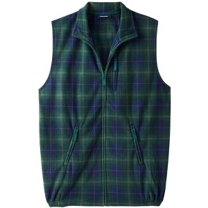 KingSize Explorer Plush Fleece Zip Vest - 1 of 4