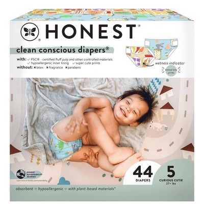 The Honest Company Clean Conscious Disposable Diapers - Be Hoppy & Pickle Up