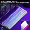 Evo Bytes 60% Wired Magnetic Switch Gaming Keyboard - 2 of 4