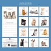 2026 Square Wall Calendar, Cute Kittens, 16-Month Animals Theme with 180 Reminder Stickers (12x12 In) - 4 of 4