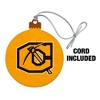 Cameron University Primary Logo Wood Christmas Tree Holiday Ornament - 2 of 4
